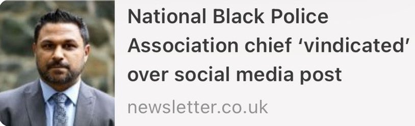 *ENOUGH IS ENOUGH*
Is it fair over 25yrs the heads of the <a href="/NBPAUK/">NBPA</a> have been unjustifiably investigated for doing their job challenging police chiefs, I was their 1st target in the late 90’s &amp; it’s now ending up w/ <a href="/andygeorgeni/">Andy George</a>, both of us were vindicated.
newsletter.co.uk/news/crime/nat…
