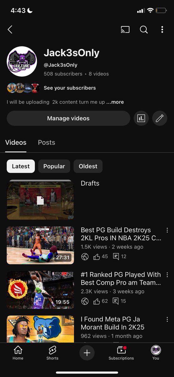 Yoo we hit 500 subs on YouTube couple days ago love all my supports❤️ new vid coming tmr will be dropping two videos this weekend