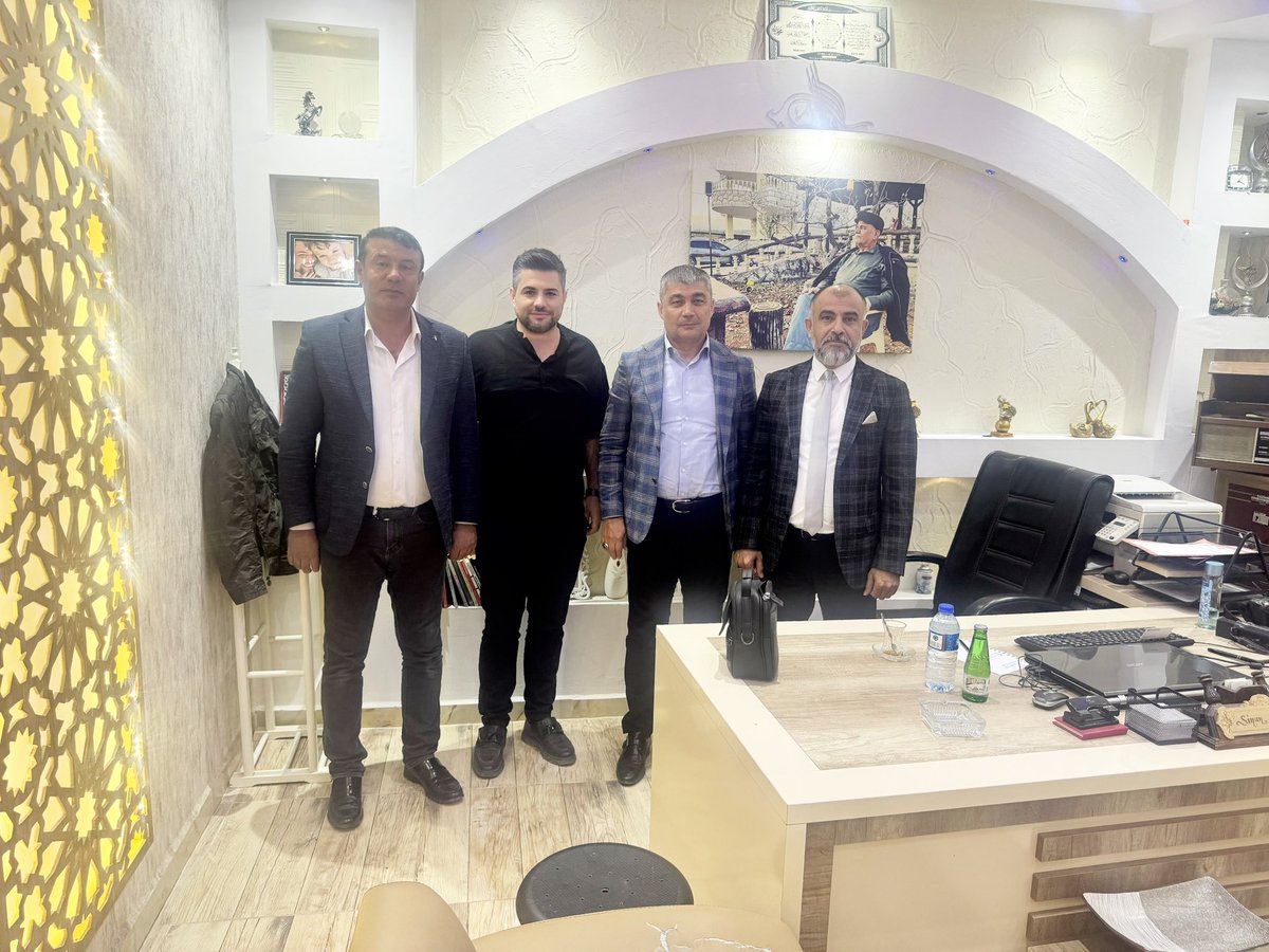 Ofisimize Ziyaretiyle bizi onurlandıran Gaziantep büyük şehir başkan yardımcımız Mehmet HAS bey teşekkür ederiz