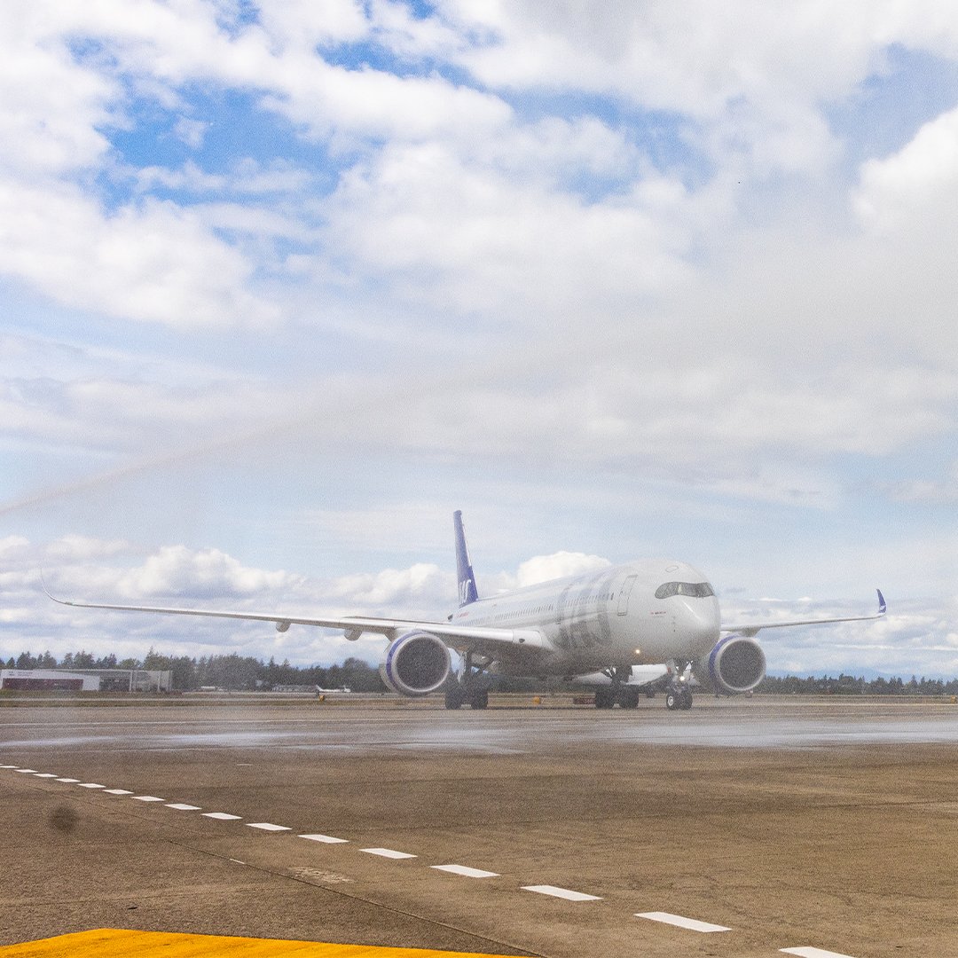 SAS - Scandinavian Airlines (@sas) on Twitter photo Our inaugural flight from Copenhagen to Seattle arrived on time (of course!) and was greeted with the traditional water salute at <a href="/flySEA/">Seattle-Tacoma Intl. Airport</a>. A proud moment marking the return of our direct connection between Scandinavia and the Pacific Northwest. Our inaugural flight from Copenhagen to Seattle arrived on time (of course!) and was greeted with the traditional water salute at <a href="/flySEA/">Seattle-Tacoma Intl. Airport</a>. A proud moment marking the return of our direct connection between Scandinavia and the Pacific Northwest.