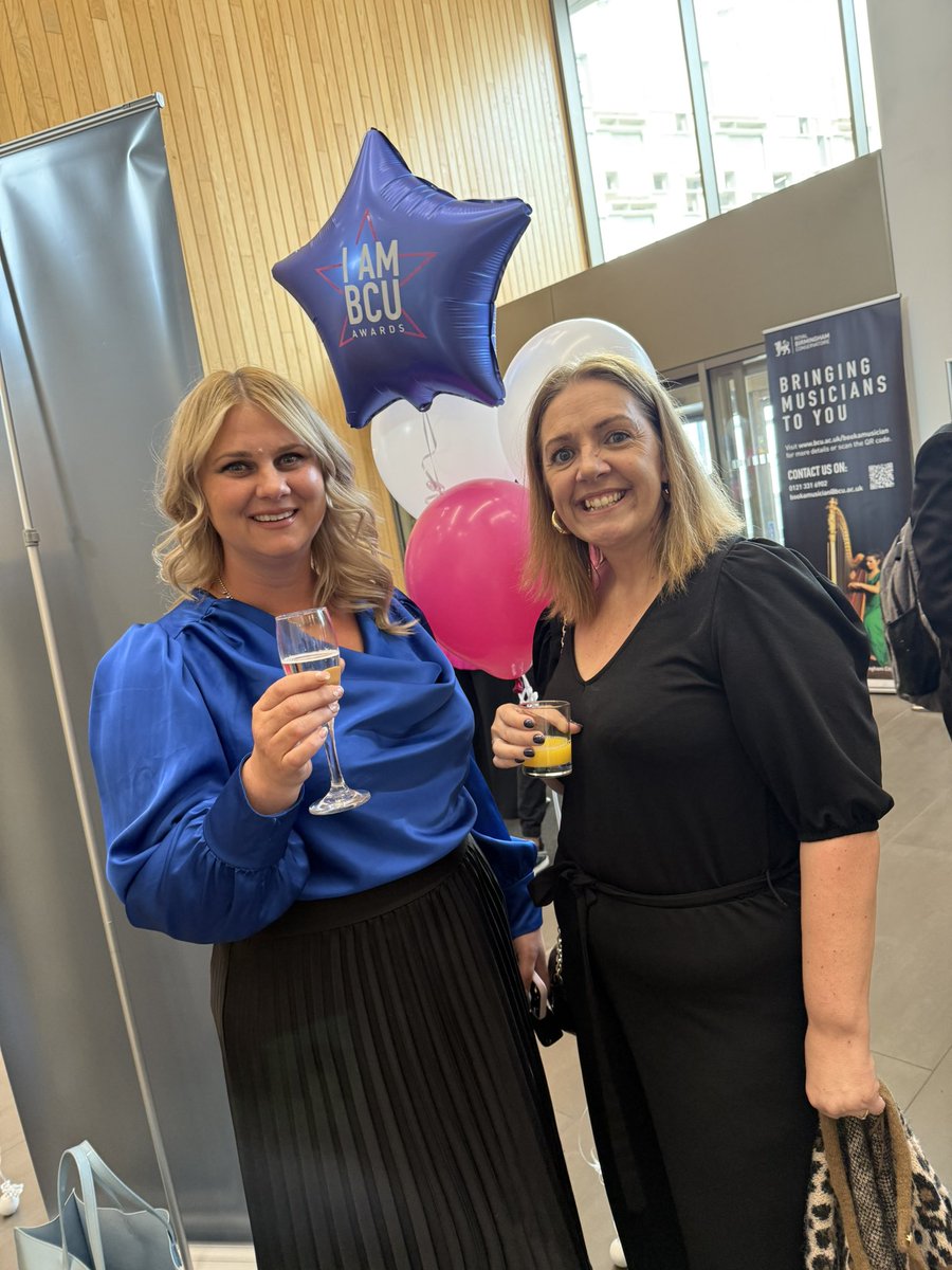 At the my BCU awards for our short listed amazing child field team Emma and Ilana 😊 @mybcu