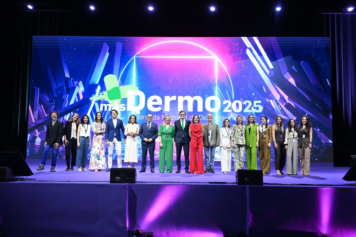 ✨ Servicio dermofarmacéutico, exposoma, innovación, cuidado capilar, nutricosmética y menopausia centran #MásDermo2025.

📍 Más de 1.000 profesionales se dan cita en la Jornada Nacional de Dermofarmacia.

🗞️ Todos los detalles, aquí: tinyurl.com/29fv9e3y