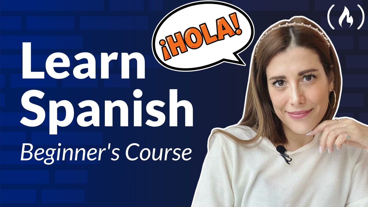 freeCodeCamp just published our first course on a world language: Spanish for Beginners (CEFR Level A1).

90% of the courses we'll publish will be programming, but we're adding some new topics as well. We'll help you level up all kinds of skills. 🏕️

(Free 11-hour course)