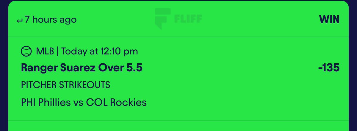 CrashProps's tweet photo. Bang‼️ cash Ranger ✅

#GamblingCommunity #GamblingX #SportsPicks #MLB #NBA #NFL #CFB #Fliff #PrizePicks #ChalkBoard #MLBpicks #CrashProps https://t.co/QtclrXJM13