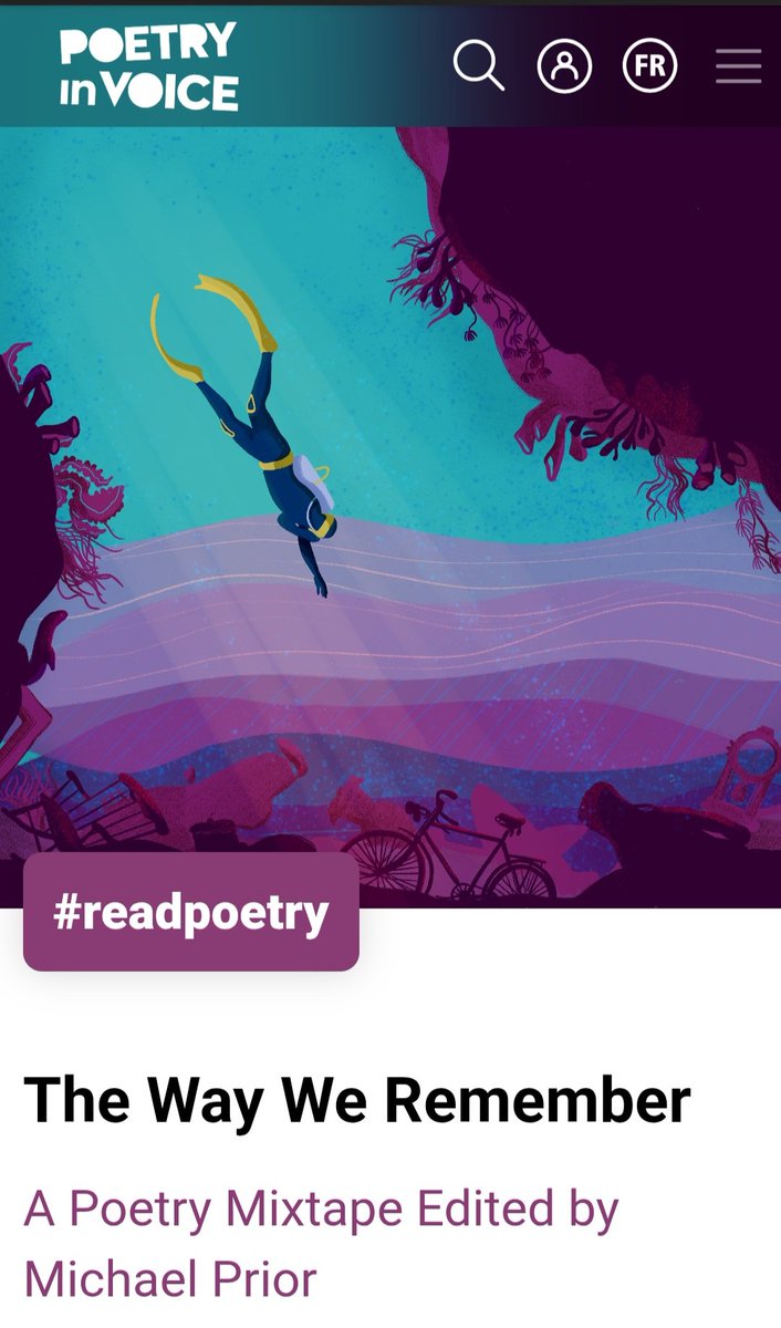 Thrilled to edit this anthology/mixtape about memory and poetic form in the work of BIPOC poets for <a href="/piv_lvp/">Poetry In Voice / Les voix de la poésie</a>. The anthology includes poems by <a href="/EduardoCCorral/">Eduardo C. Corral (he/him/his)</a>, Sally Wen Mao, Ishion Hutchinson, <a href="/alittleprint/">Phoebe Wang</a>, Chuqiao Yang, and more!

poetryinvoice.ca/read/mixtapes/…