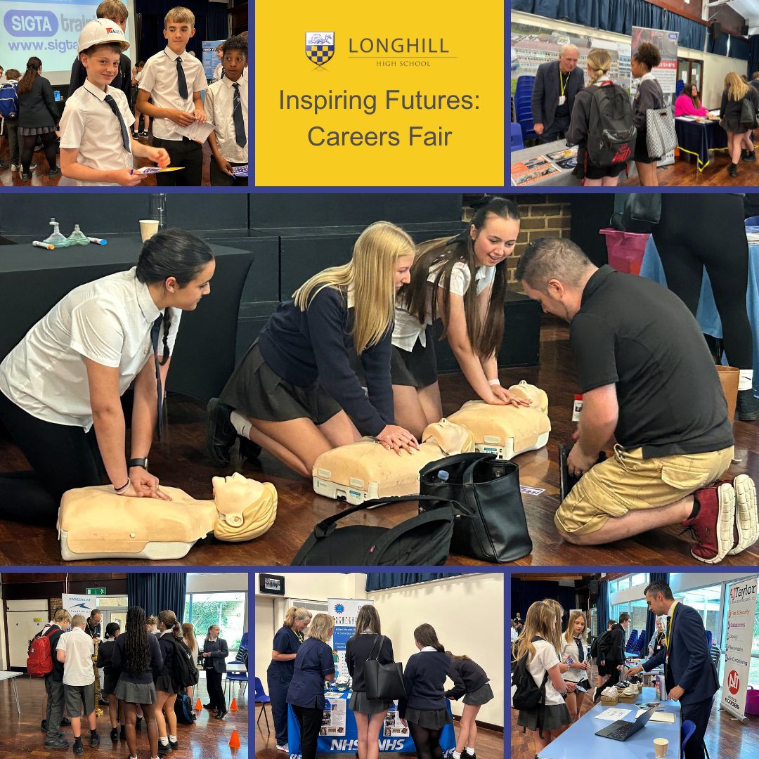 Last week, our school hosted a vibrant and engaging Careers Fair, providing students across year groups 7-10 with a valuable opportunity to explore a wide range of future pathways.

Find out more here: longhill.org.uk/2025/05/inspir…

#careers #LonghillHighSchool #future #students