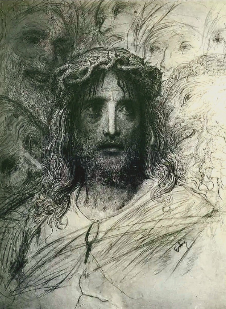 Jesus, Gustave Dore,  c.1877