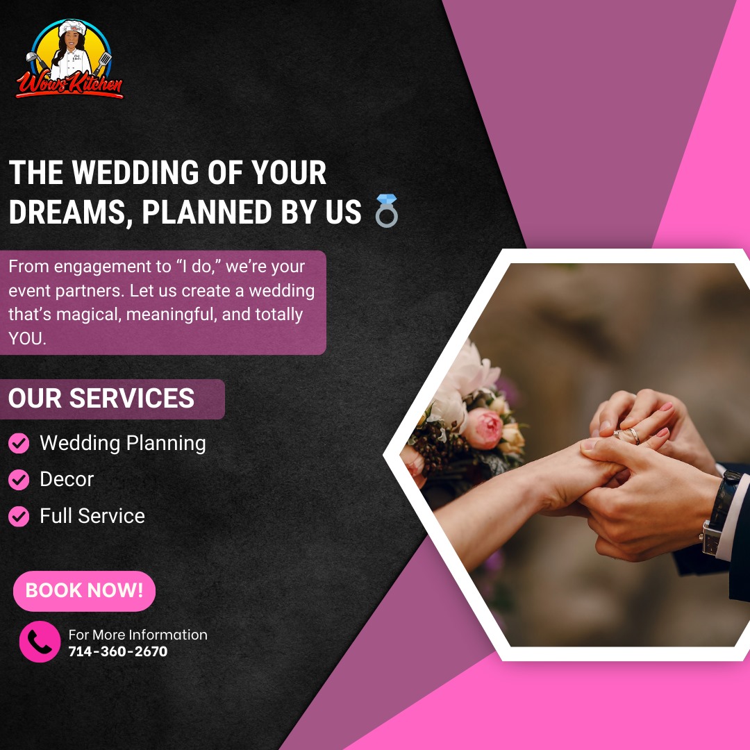 WINGSONWHEELS2's tweet image. Magical weddings made easy, just say "I do"! 💍
#WeddingPlanner #DreamWedding #EventExperts