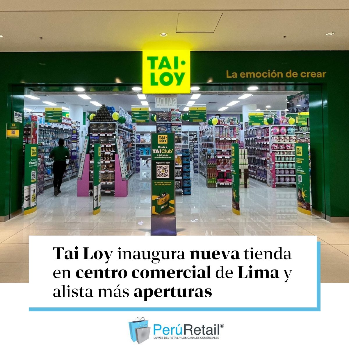 peruretail's tweet photo. 🔴📚✏️La marca peruana sumó su tienda número 127 y alista nuevas aperturas en Lima y provincias, junto a una inversión en un moderno centro de distribución. Entérate aquí. ►https://t.co/dzqZc3dHX9
#TaiLoy #marcaperuana #expansion #retail https://t.co/6vgPQKNlqV