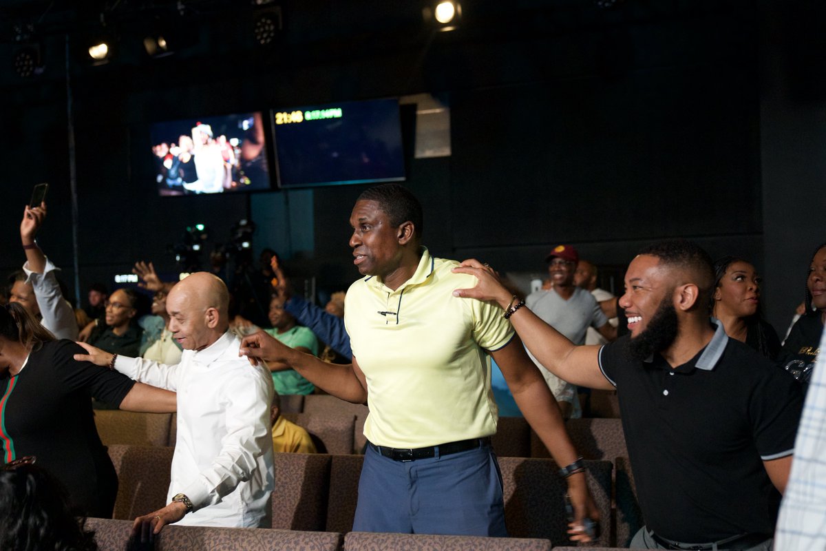 newbirthmbc's tweet photo. Slide to see some of our reactions to Group Therapy, Tuesday night..

The worship was next level, and that WORD, whew, it was one of them ones! We can’t stop thinking about it, &amp; if you haven’t streamed it yet, what are you waiting for!?
#newbirthnow https://t.co/1m2QFdkQwa