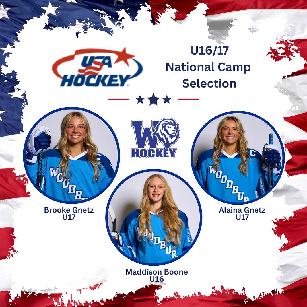 Congrats to these 3 studs for making it to the USA Hockey U16/17 National Development Camp in July! They are bound to put on a good show!