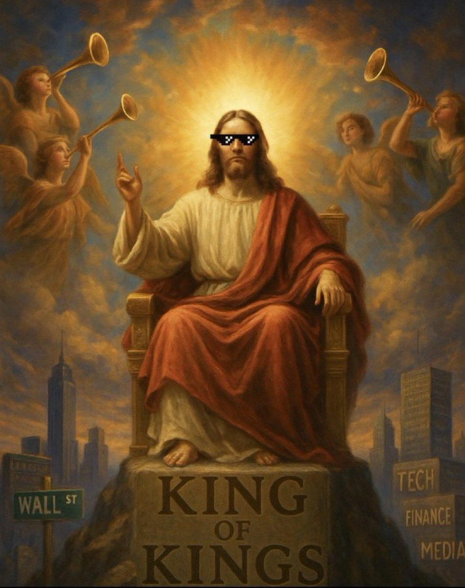 ZEZMAN331's tweet photo. Jesus went viral before the internet. Now His name is on-chain. Every $JESUS token is a seed planted for the gospel. Let’s spread His name to the ends of the blockchain! #JesusCrypto #Web3Gospel”
@jesustokens https://t.co/5a8Hn2do0r