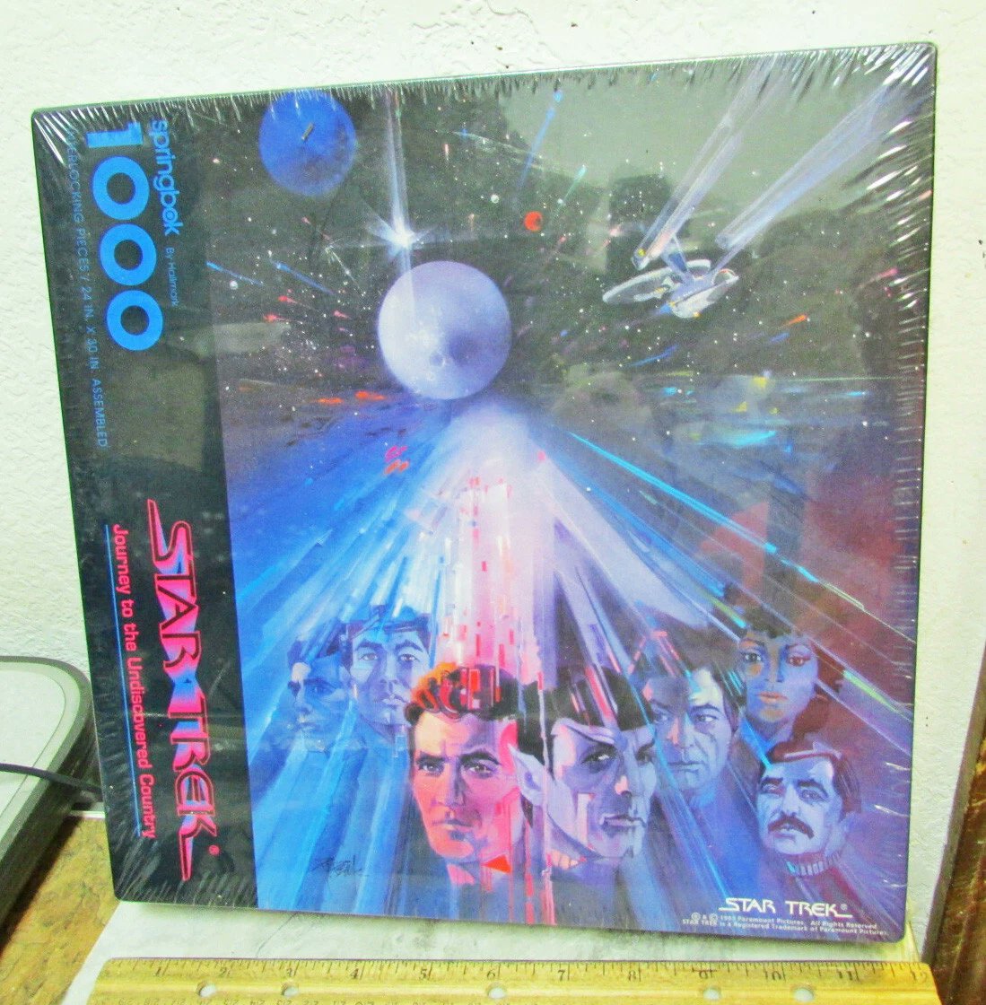 WayUpInAlaska's tweet image. 1993 Star Trek Undiscovered Country 1000 piece puzzle by Springbok. It's still sealed up!
eBay listing: ebay.com/itm/2352031791…
If in the Fairbanks AK area, we do offer local pick up!
#ebayseller #itemoftheday #StarTrek #puzzle #ebaystore #localpickupavailable #wayupinalaska