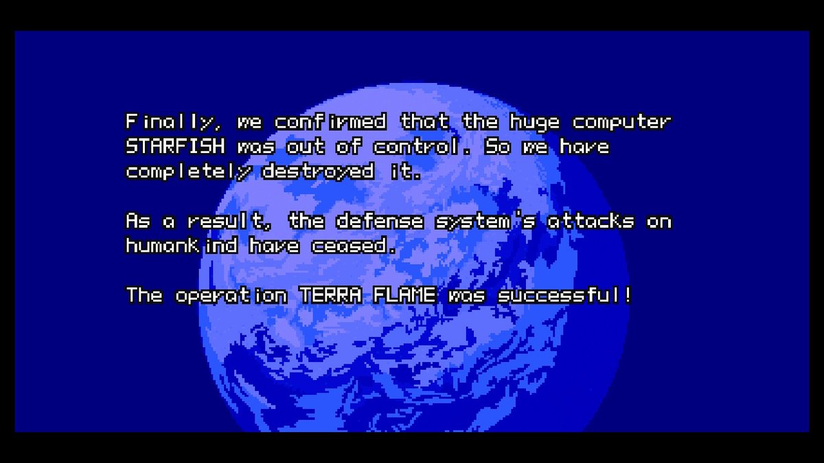 retrobro8's tweet image. Today it's the turn to celebrate the release of Blaze of Storm's demo with the #1cc on #TerraFlame's Expert mode. I'm specially fond of Terarin's #shmups since Missile Dancer and Moon Dancer were my first "proper" 1cc's on this genre. I'm somewhat proud to point to the fact that