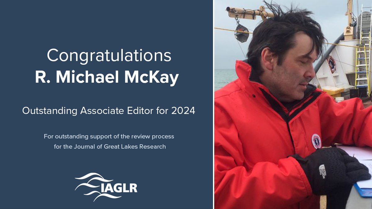 IAGLR (@iaglr) on Twitter photo The Editor's Awards recognize the crucial role played by peer review in assuring the quality of theĀ Journal of Great Lakes Research. Congratulations to Outstanding Associate Editor Mike McKay from the <a href="/UWindsor/">University of Windsor</a>, @glieruwinsor! The Editor's Awards recognize the crucial role played by peer review in assuring the quality of theĀ Journal of Great Lakes Research. Congratulations to Outstanding Associate Editor Mike McKay from the <a href="/UWindsor/">University of Windsor</a>, @glieruwinsor!