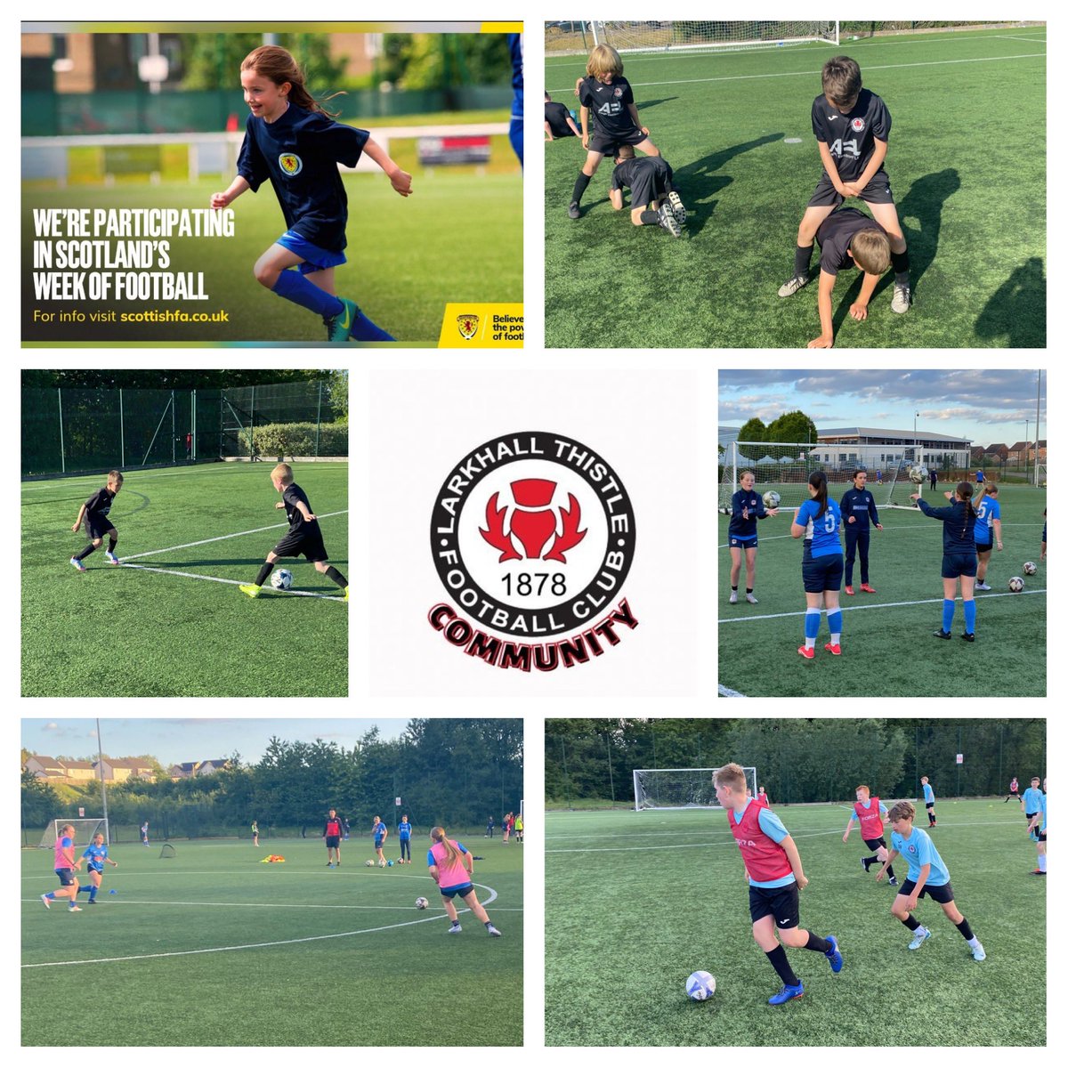 South West Region (@scotfasouthwest) on Twitter photo #WeekOfFootball | Another great night in the ☀️ with 3 brilliant groups from <a href="/LTCFCsc052983/">Larkhall Thistle Community FC</a> 🙏🏻⚽️ Fun activation games, shooting & ⚽️ skittles with the 15s 🙌🏼 Possession GRP’s with the 14s & activation games, possession & 3v2s with the girls 🙏🏻🤩 It’s a Club doing things right ❤️ #WeekOfFootball | Another great night in the ☀️ with 3 brilliant groups from <a href="/LTCFCsc052983/">Larkhall Thistle Community FC</a> 🙏🏻⚽️ Fun activation games, shooting & ⚽️ skittles with the 15s 🙌🏼 Possession GRP’s with the 14s & activation games, possession & 3v2s with the girls 🙏🏻🤩 It’s a Club doing things right ❤️