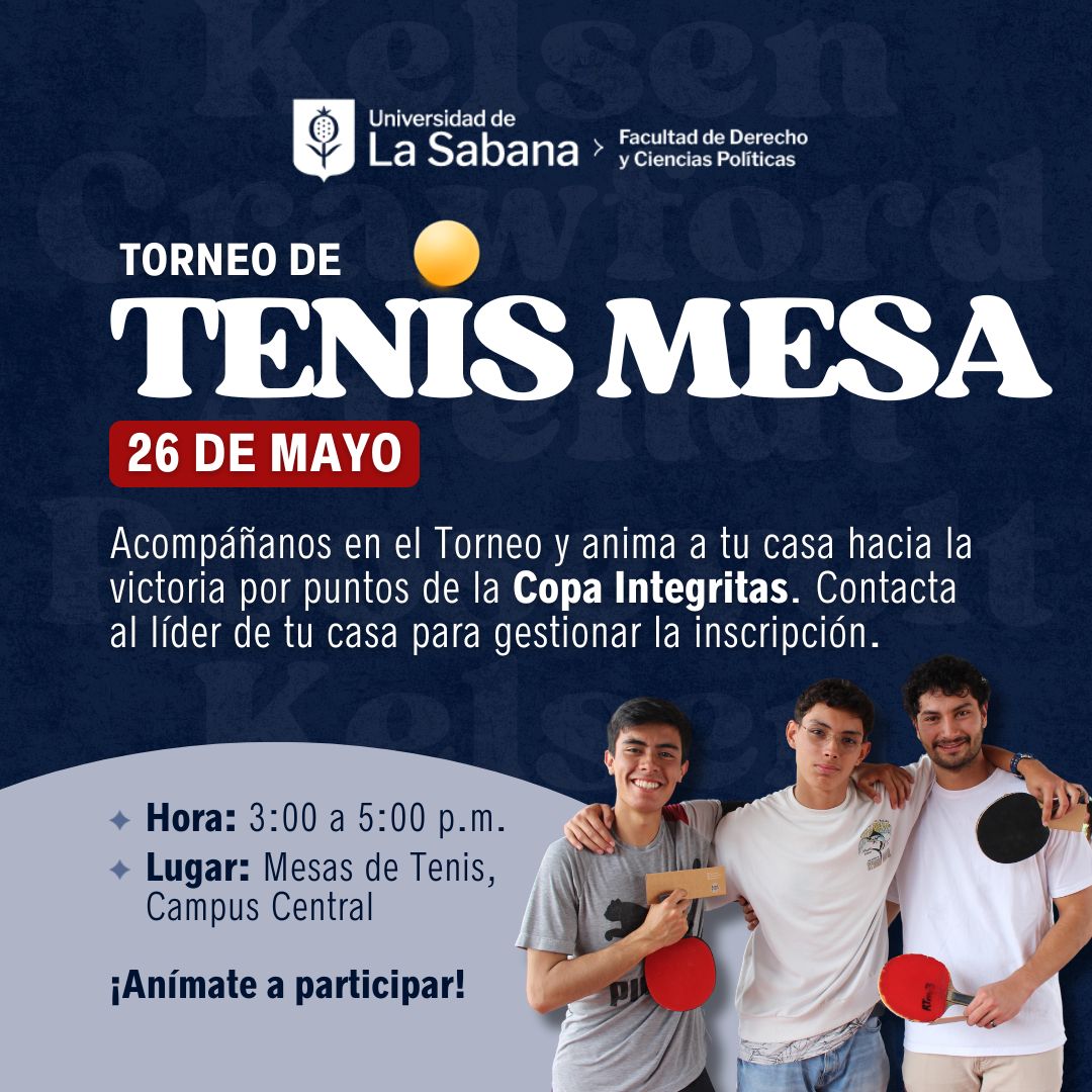 ¿Crees que eres el GOAT del ping pong? 🐐🏓
Demuestra tu talento en el torneo de tenis de mesa de la #CopaIntegritas. Contacta al líder de tu casa, inscríbete y gana puntos.