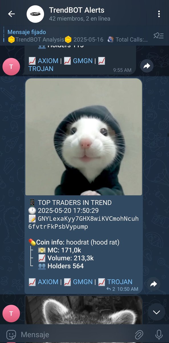 TrendBotSOL's tweet photo. Many wonder how memecoins blow up… 💲💲🚀

Few catch them in time.⚡

TrendBOT does.
We give signals at top entry points — with real proof, not promises.

It’s results that matter. 🧠
What are you waiting for?
Join before the next crypto rocket takes off. 🤑

#memecoins #ทรูล่ม https://t.co/mrDMVuJhfH