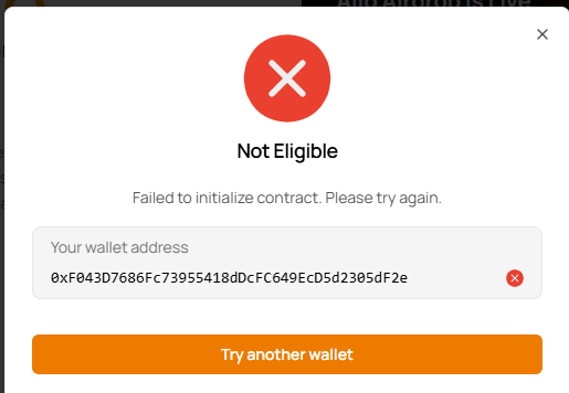 MeAtayev's tweet photo. This is certainly a scam behaviour from @allo_xyz, and yet closing airdrop claim in two hours. I have submitted ticket to your airdrop support, although I don't expect any change now on. #Alloscam #crypto #CryptoRewards #RWA https://t.co/qLZluQdqAk