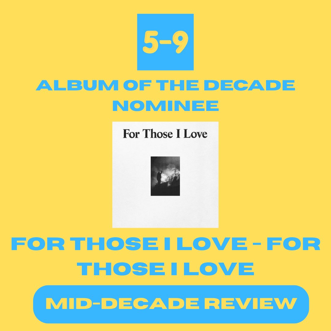 5-9 (@5to9blog) on Twitter photo 'A life-changing and unforgettable experience'
<a href="/forthoseilove/">For Those I Love</a> is back with a new song! And his debut features in our album of the decade longlist courtesy of <a href="/LeftLion/">LeftLion Magazine Nottingham</a> Music Editor Karl Blakesley. Check out the list and vote for your fave here: 5-9blog.com/post/mid-decad… 'A life-changing and unforgettable experience'
<a href="/forthoseilove/">For Those I Love</a> is back with a new song! And his debut features in our album of the decade longlist courtesy of <a href="/LeftLion/">LeftLion Magazine Nottingham</a> Music Editor Karl Blakesley. Check out the list and vote for your fave here: 5-9blog.com/post/mid-decad…