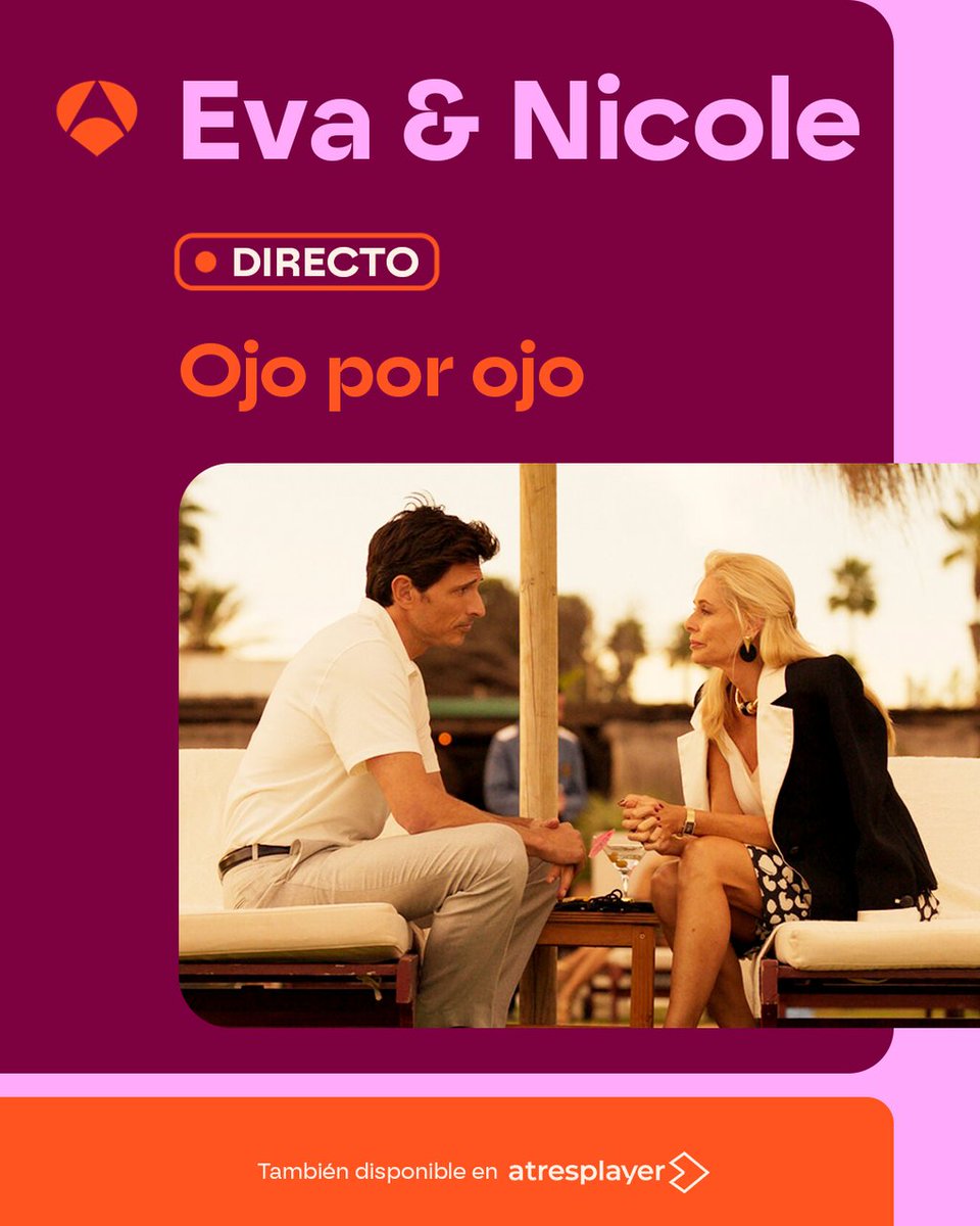 Empieza otra batalla, comienza un nuevo capítulo de Eva y Nicole donde Eva parece que hará todo lo imposible por destruir a Nicole. 💋💣 

¿Se quedará atrás Nicole? 👀👑 

Sigue aquí el capítulo 📺  atres.red/btosj

Lo comentamos con #EvaYNicole