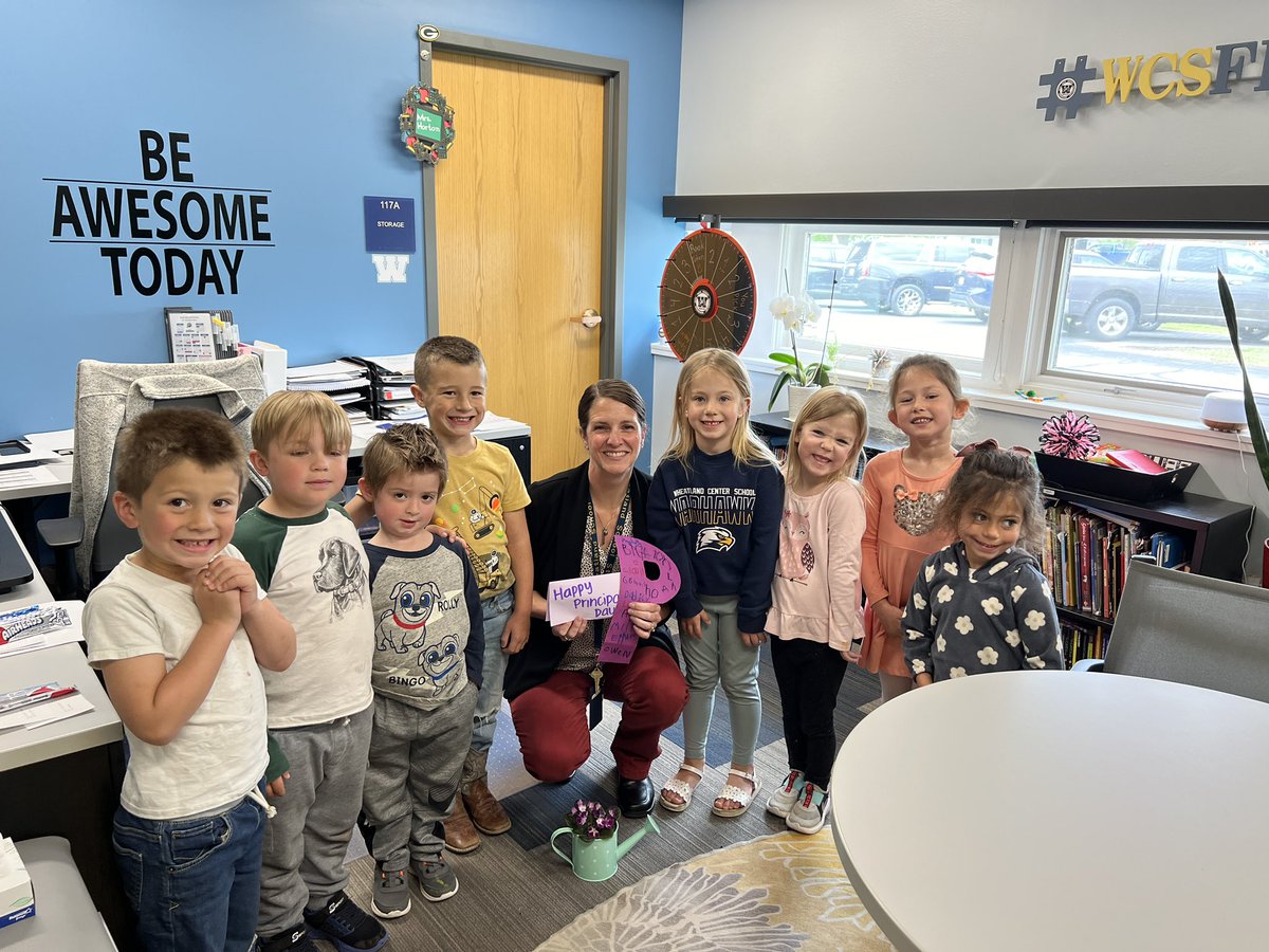 Thank you #wcsflight for all the kindness today for our ABC countdown P for Principal’s Day!  I LOVED all the notes and visits from Ss today!  Your words, pictures, notes, and even songs made me smile! Let’s have a GREAT rest of the year!