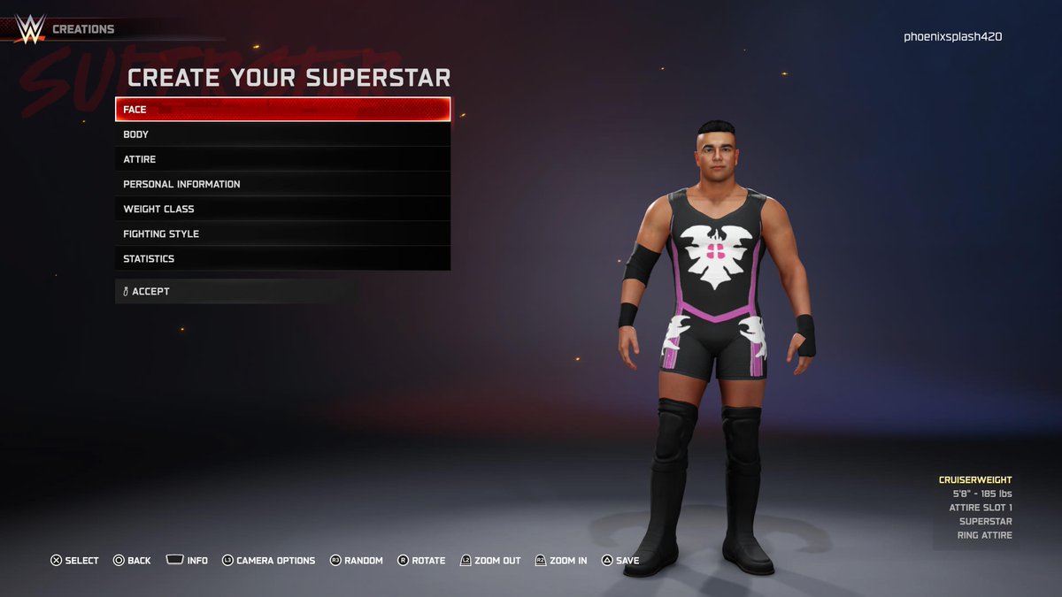 SplashPhoenix's tweet photo. Coming Soon To PS5 Community Creations! Excalibur logos all appear courtesy of @Friedful  #PWG #ChrisBosh #ScottLost #Excalibur #DiscoMachine https://t.co/GCi5lHvsVX