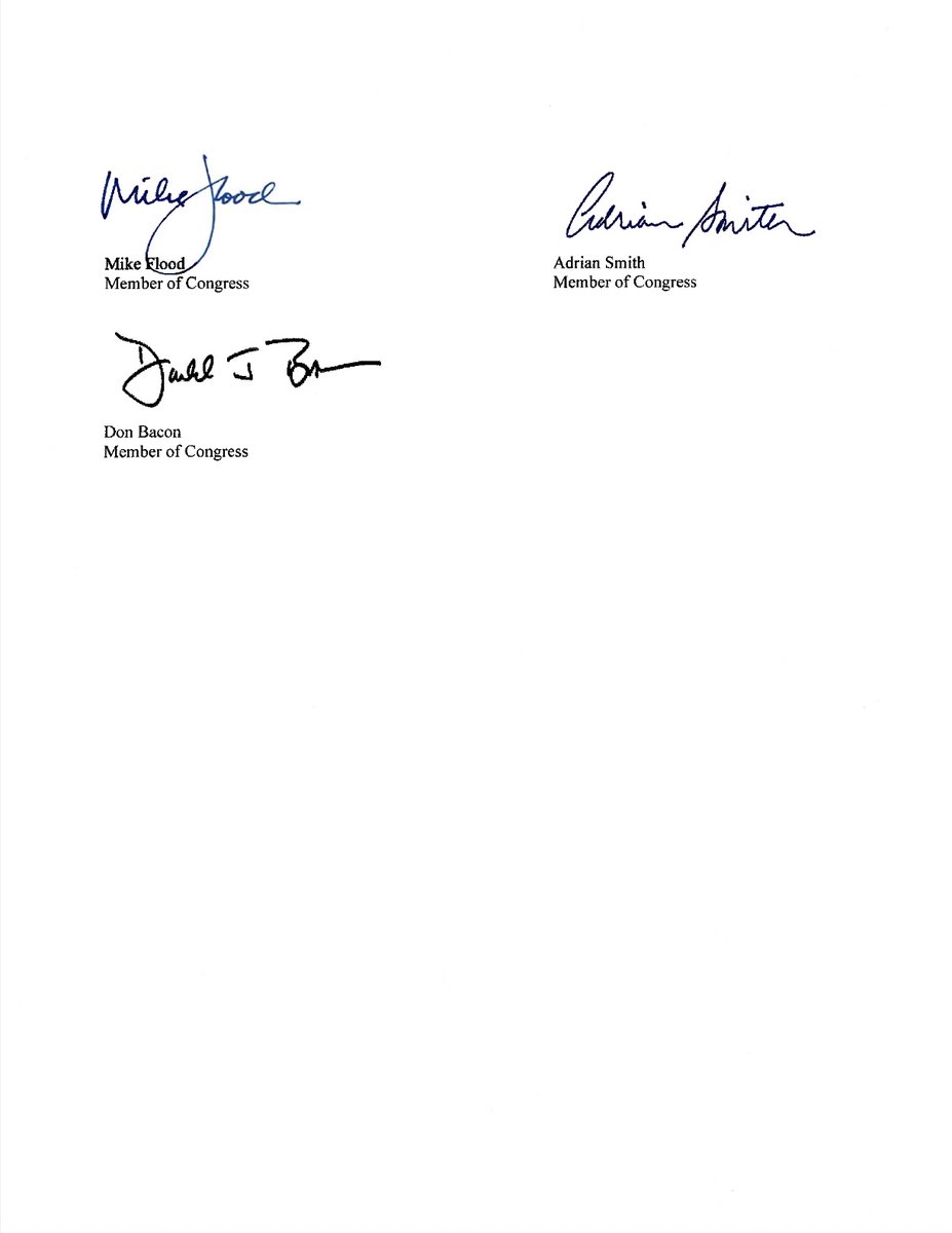 Rep. Don Bacon ๐บ๐ธโ๏ธ๐๏ธโญ๏ธ๐๏ธ (@repdonbacon) on Twitter photo Today, <a href="/USRepMikeFlood/">Rep. Mike Flood</a>, <a href="/RepAdrianSmith/">Rep. Adrian Smith</a>, and I sent a letter to <a href="/DrOzCMS/">DrOzCMS</a> supporting Nebraska's Medicaid SDP Program, which addresses inadequate reimbursement rates by aligning Medicaid payments and provider rates with rapidly increasing healthcare costs. With 44% of our rural Today, <a href="/USRepMikeFlood/">Rep. Mike Flood</a>, <a href="/RepAdrianSmith/">Rep. Adrian Smith</a>, and I sent a letter to <a href="/DrOzCMS/">DrOzCMS</a> supporting Nebraska's Medicaid SDP Program, which addresses inadequate reimbursement rates by aligning Medicaid payments and provider rates with rapidly increasing healthcare costs. With 44% of our rural