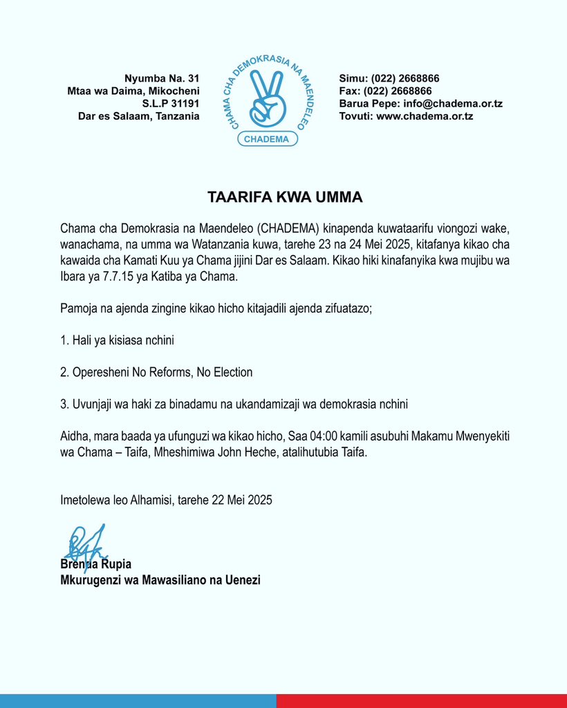 Yericko Nyerere tweet media