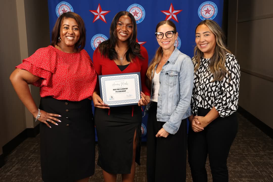 Amaris Marks (@amarismarks4vb) on Twitter photo I'm honored to be a 3x scholarship recipient through the Humble ISD Scholarship Foundation. (1) Heather Beach Memorial Sch (2) Larry Johnson Memorial Sch (3) River Pines Elementary PTA Sch #StudentSuccess #seniormoments <a href="/HumbleISD_HHS/">Humble High School</a> <a href="/HumbleISD/">Humble ISD</a> <a href="/HumbleISD_RPE/">River Pines Elementary</a> <a href="/JerrodJohnson1/">Jerrod Johnson</a> I'm honored to be a 3x scholarship recipient through the Humble ISD Scholarship Foundation. (1) Heather Beach Memorial Sch (2) Larry Johnson Memorial Sch (3) River Pines Elementary PTA Sch #StudentSuccess #seniormoments <a href="/HumbleISD_HHS/">Humble High School</a> <a href="/HumbleISD/">Humble ISD</a> <a href="/HumbleISD_RPE/">River Pines Elementary</a> <a href="/JerrodJohnson1/">Jerrod Johnson</a>