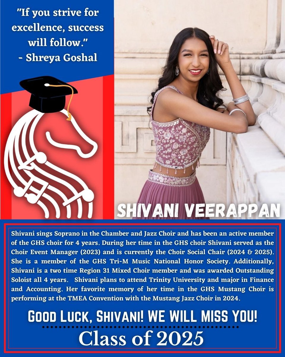 Grapevine HS Choir (@grapevine_choir) on Twitter photo Congratulations, Shivani! <a href="/GCISD/">Grapevine-Colleyville ISD</a> <a href="/GCISDFineArts/">GCISD Fine Arts</a> <a href="/Grapevine_HS/">Grapevine High School</a> Congratulations, Shivani! <a href="/GCISD/">Grapevine-Colleyville ISD</a> <a href="/GCISDFineArts/">GCISD Fine Arts</a> <a href="/Grapevine_HS/">Grapevine High School</a>