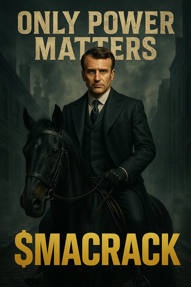 ⚠️ Real men don’t wait for permission.
They buy $MACRACK at launch.

🔥 PRESALE GOES LIVE
🗓 May 25 — 18:00 UTC
💣 600M tokens — No cap, all crack.

Built on Solana. Forged in rage.
Inspired by Macron. Modeled after Scarface.

🔗 Website: macrackcoin.io
🐦 Twitter: