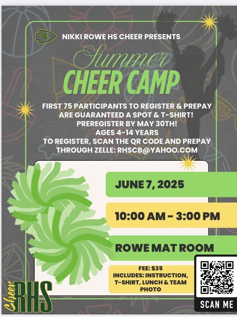 Summer Cheer Camp details below:
