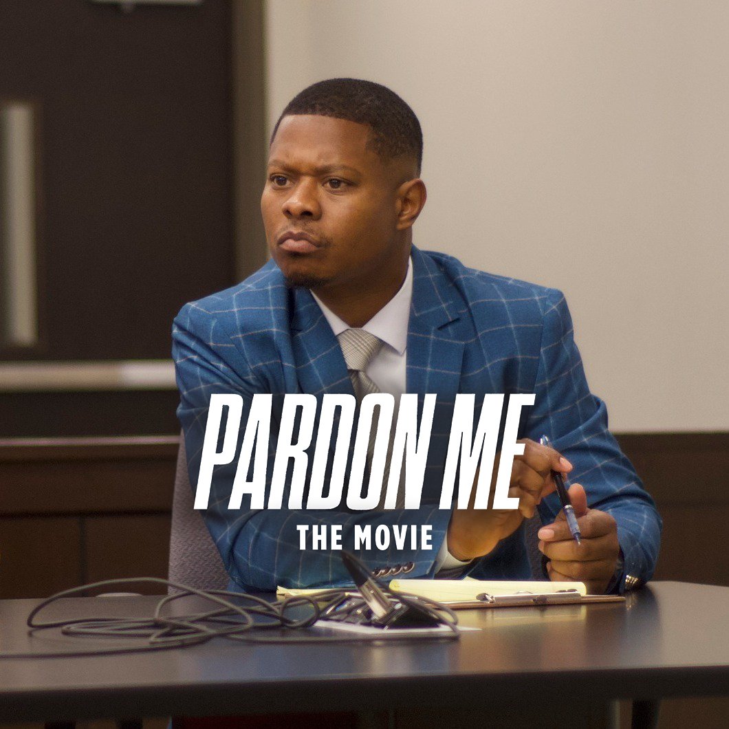 PARDONMEMOVIE25's tweet photo. 🎬 SNEAK PEEK: Jason Mitchell as Attorney 
in Pardon Me The Movie
🔥 The trial is tense. The stakes are HIGH. 
Will justice prevail?
#jasonmitchell #courtroomdrama #comingsoon #SneakPeek https://t.co/FVxYwexqCf