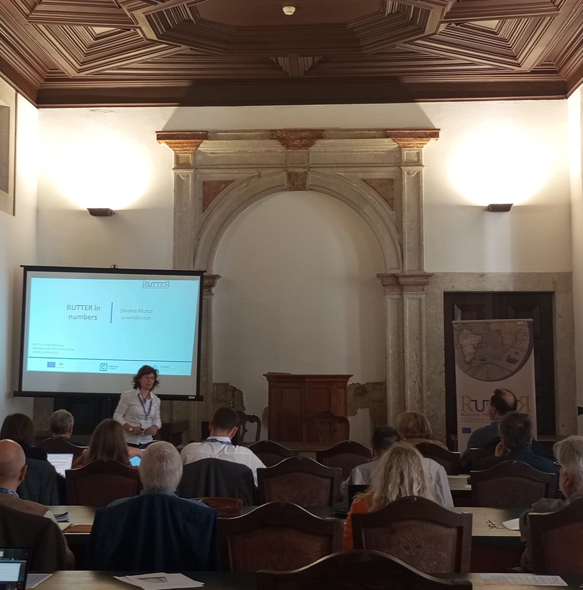 The final workshop of the RUTTER project has begun: two and a half days not to present the project, but to share knowledge and engage in discussions with colleagues and friends at the #AcademiadaCiências de Lisboa.
More photos: rutter-project.org/gallery/
