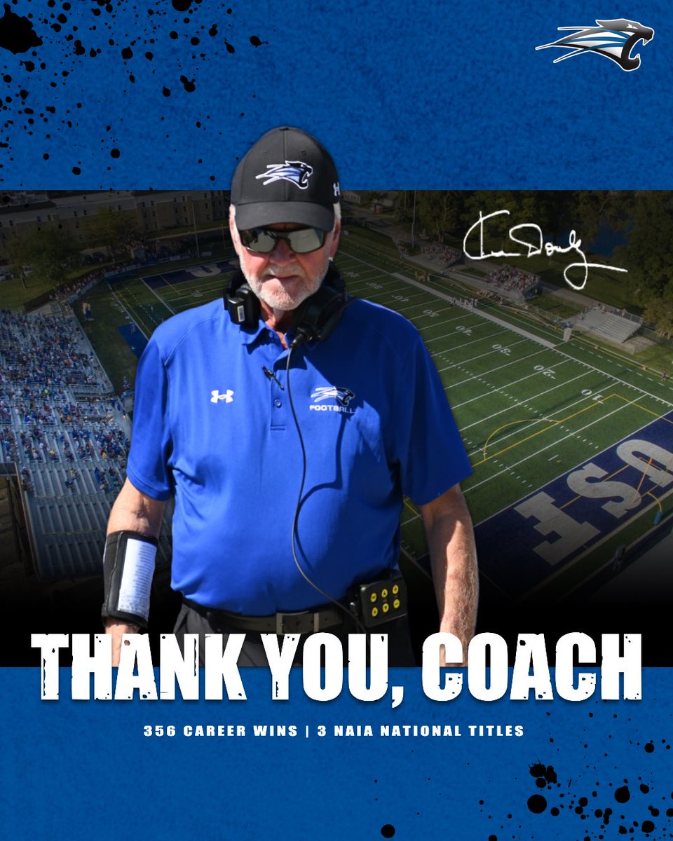 FB🏈: Kevin Donley ends run as University of Saint Francis football coach. 

📝: saintfranciscougars.com/general/2024-2…

#GoCougs🐾