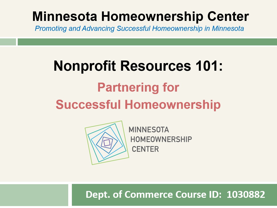 MNHOC's tweet image. Did you know we have a 1.0 CE class for Realtors®? If you are a Realtor and would like to learn more about working with our certified homeownership advisors and educators, join us for our next class offering at 10am on Thursday, May 29 at St Paul Area Association of Realtors(r)!