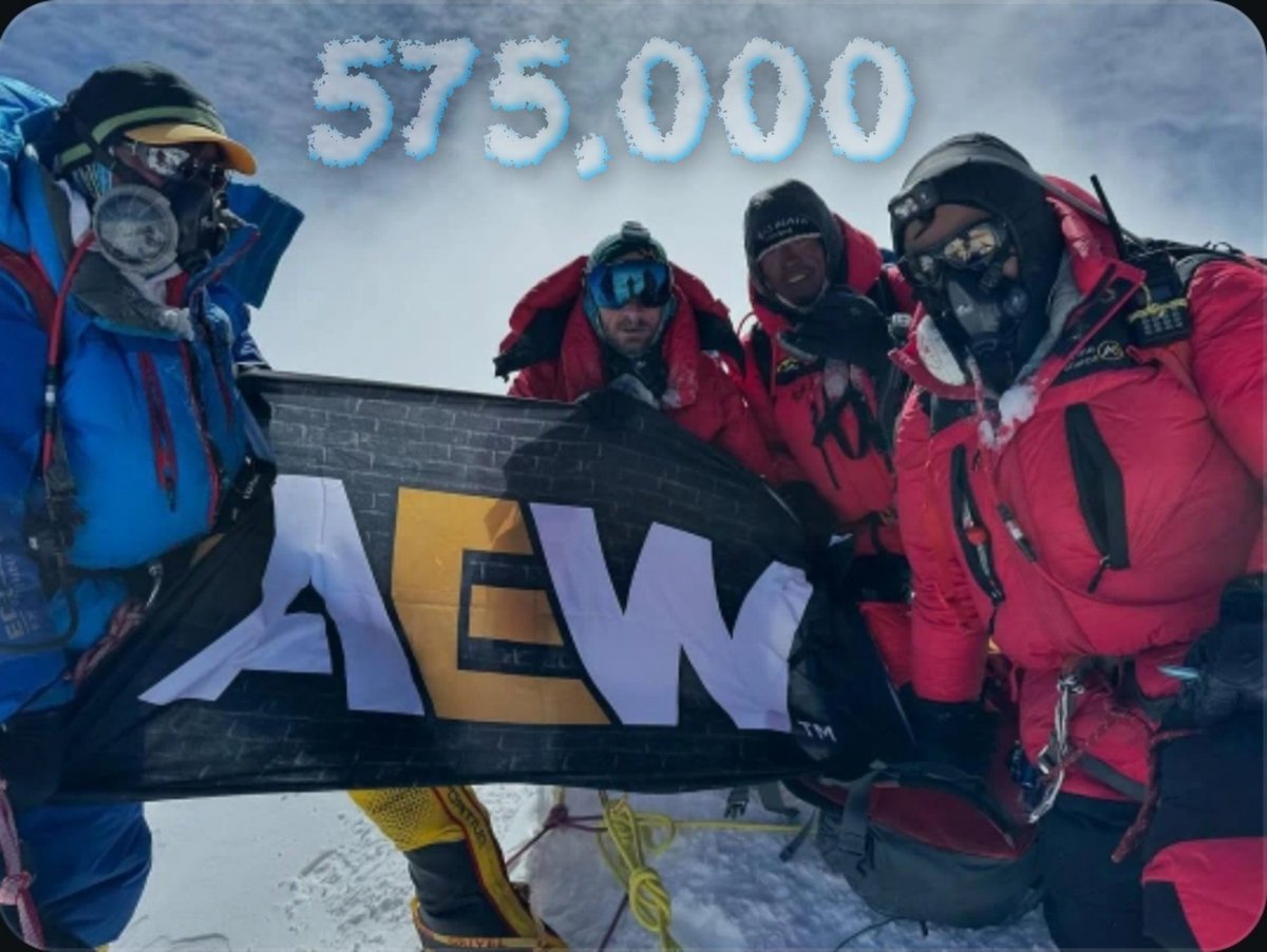 AEW Dynamite: 575,000
NXT: 697,000
AEW is is at the top of the mountain 🥰🥰🥰