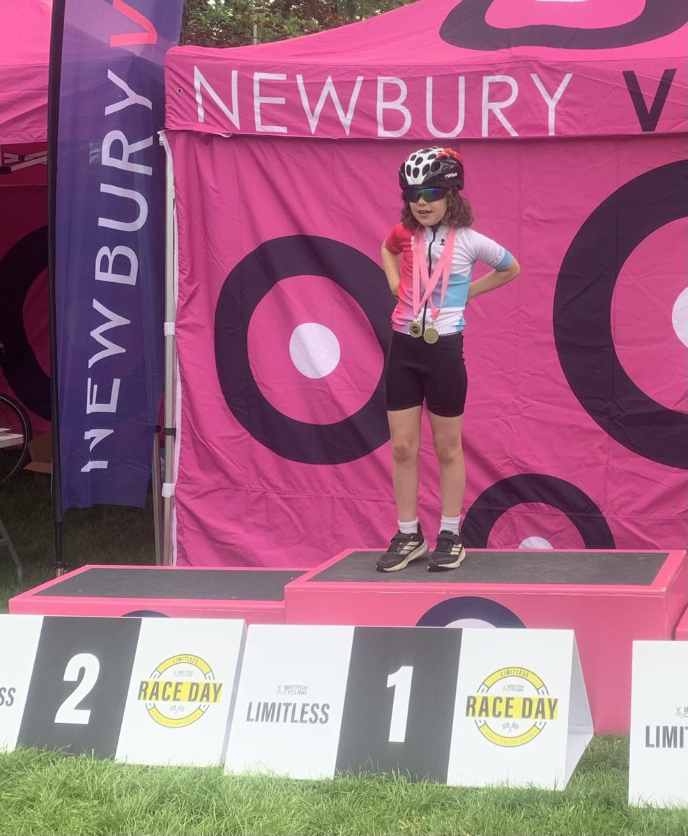 HannahKerry10's tweet photo. ⁦@TheCroftPrimary⁩ ⁦@GMercier3⁩  great riding by Little J this evening. 1st place at Newbury cyclocross. It was great to see some other Crofties and ex Crofties on the podium too. https://t.co/iXJQvwx3qe