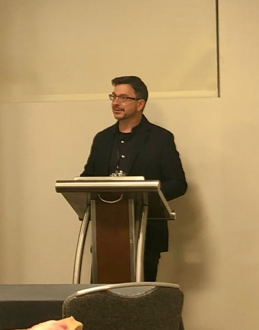 The Centre for Patristics and Early Christianity (@patristicsexty) on Twitter photo Co-director <a href="/dw_springer/">Don Springer</a> presents on Valentinian influence on Irenaeus' doctrine of recapitulation. Co-director <a href="/dw_springer/">Don Springer</a> presents on Valentinian influence on Irenaeus' doctrine of recapitulation.