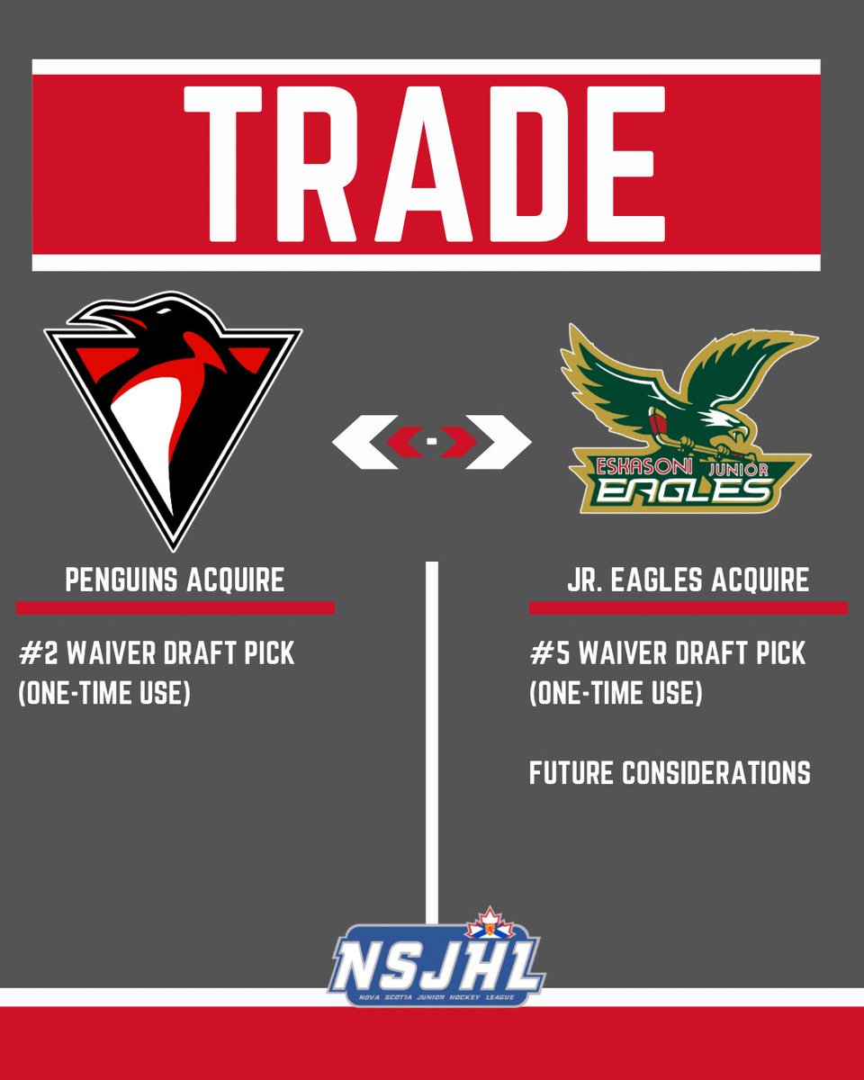 TRADE 🐧🚨🏒 #pEHns #PaintItRed