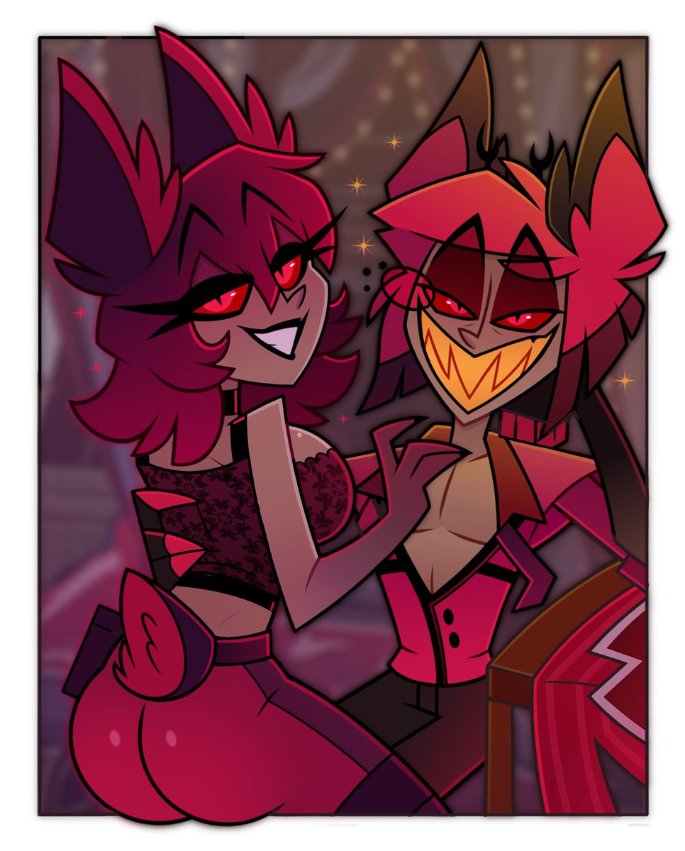Burning commission for
<a href="/GabbyGabs1988/">Gabby B</a> ❤️‍🔥🦌

#HazbinHotel 
#HazbinHotelFanart
#HazbinHotelAlastor