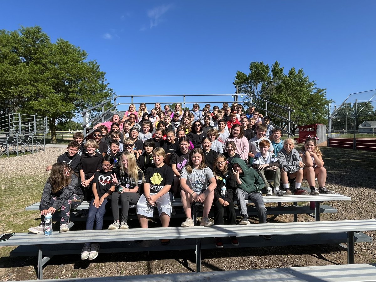 Kickball tournament on our last full day of the year!!! Such a great fifth grade class!!❤️ #dcwest