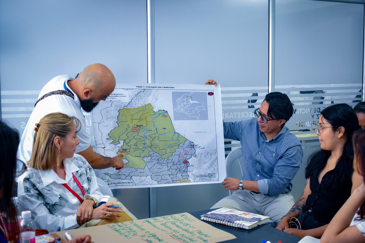 El pasado lunes 19 de mayo, la Mesa de Memoria Histórica de Norte de Santander llevó a cabo una jornada clave para visibilizar la memoria del territorio.

#MemoriaDesdeElTerritorio #JusticiaRestaurativa #ReparaciónSimbólica #NorteDeSantander #JEP #MemoriaQueRepara.