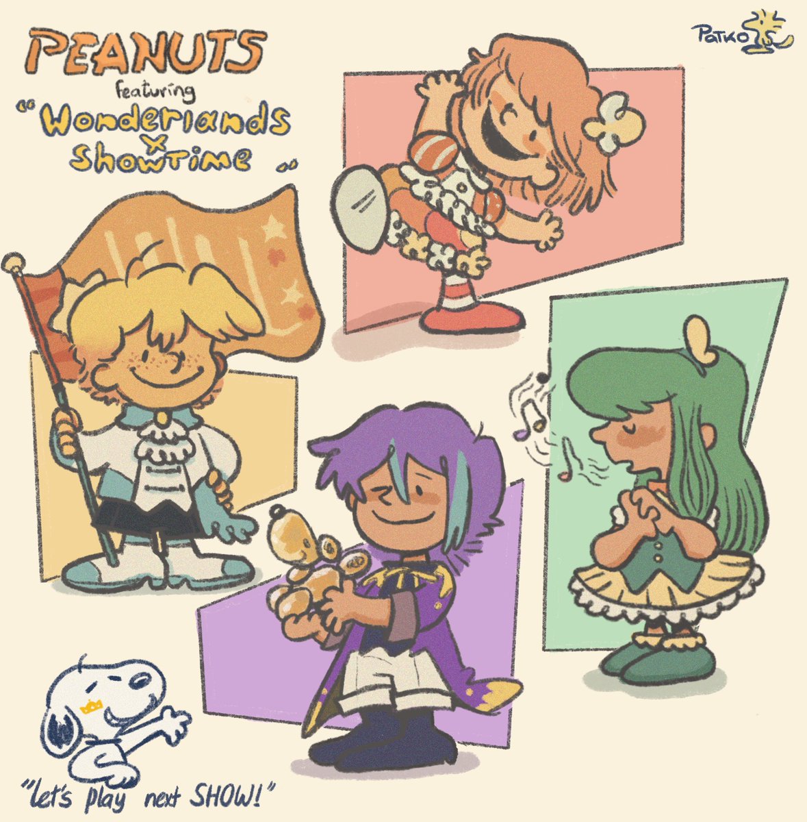 Peanuts x Prsk 🥜🎪 (4/6)
#prsk__FA