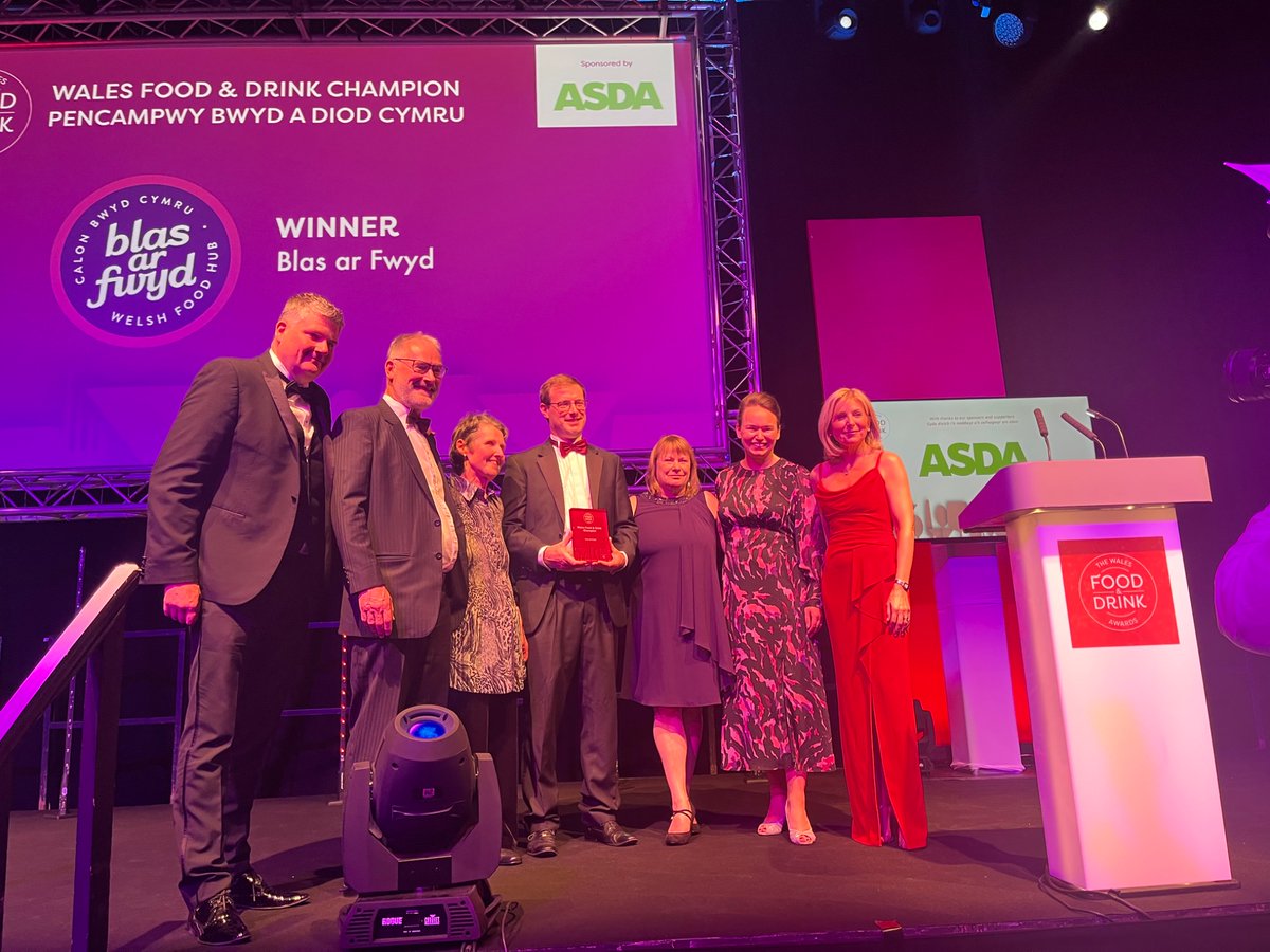 Llongyfarchiadau Osian, Deiniol and all at  <a href="/blasarfwyd/">Blas ar Fwyd</a> Wales Food &amp; Drink Champion 2025.  <a href="/asda/">Asda</a>  #WalesFoodandDrinkAwards