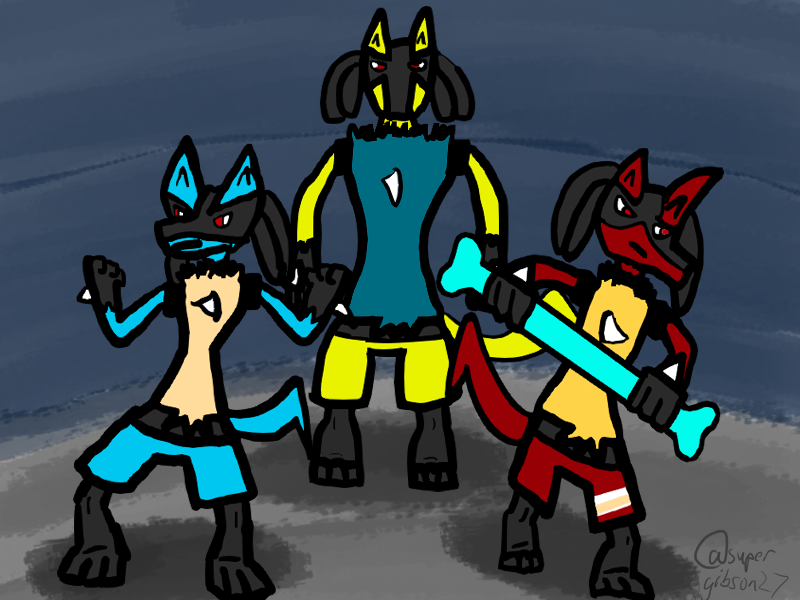 supergibson27's tweet photo. #lucario #Pokemon #pokemonfanart #art 
My once every whenever I feel like it drawing. https://t.co/ojYfDZ17uU