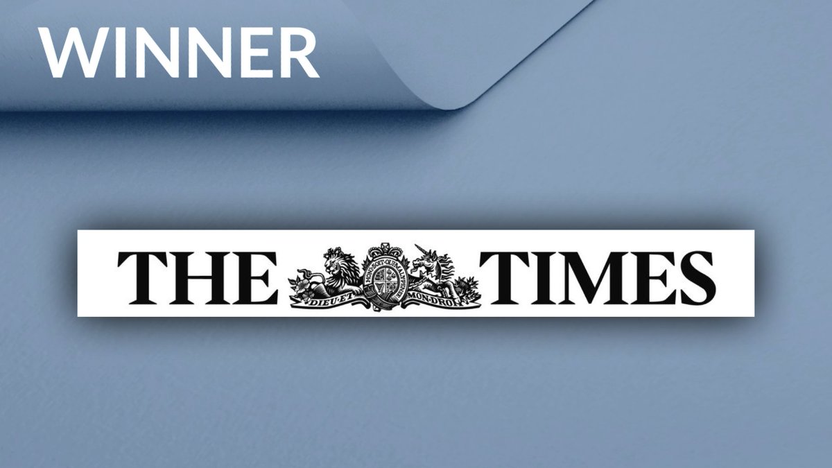 The Press Awards (@pressawardsuk) on Twitter photo Congratulations to <a href="/thetimes/">The Times and The Sunday Times</a> for being awarded winner of Daily Newspaper of the Year at The Press Awards 2025! Congratulations to <a href="/thetimes/">The Times and The Sunday Times</a> for being awarded winner of Daily Newspaper of the Year at The Press Awards 2025!
