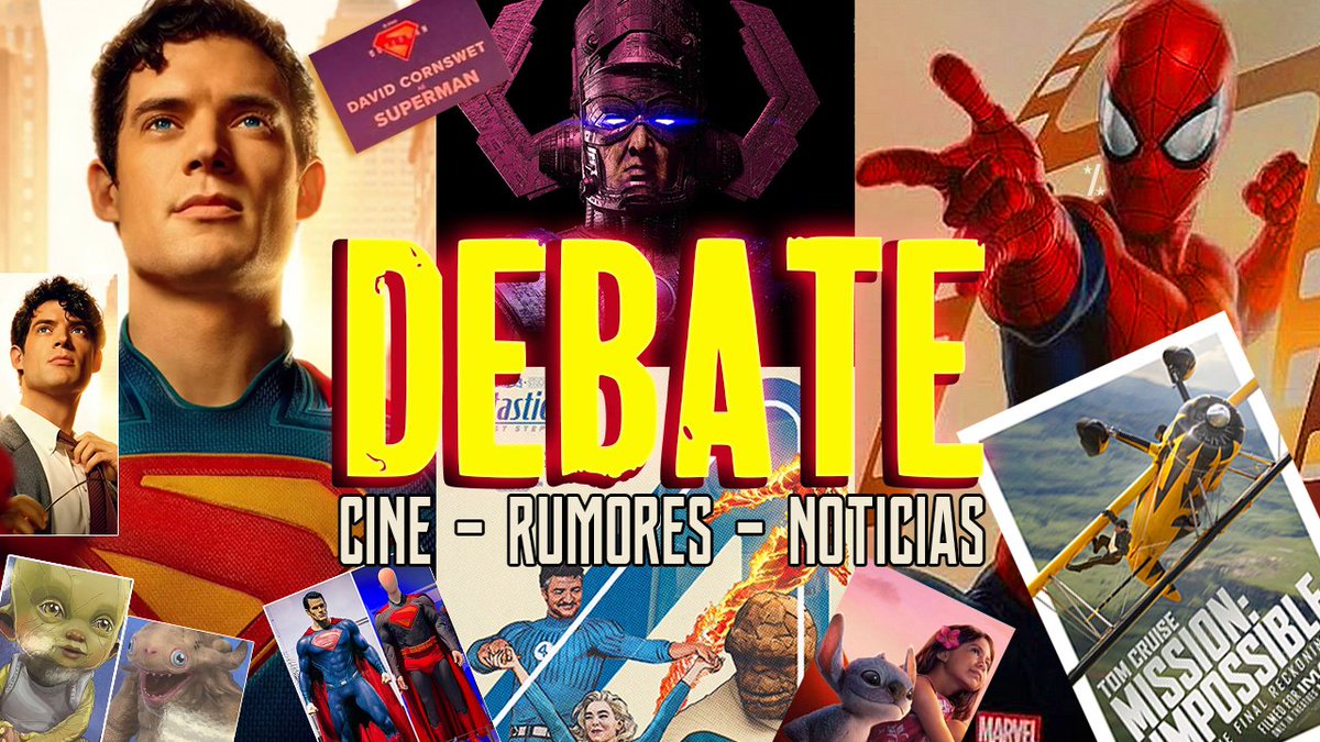 DEBATE - Superman (2025) - #MisionImposible - #SpiderMan4 - #FantasticFour #Superman  youtube.com/live/HPUBvvIzg… a través de <a href="/YouTube/">YouTube</a>