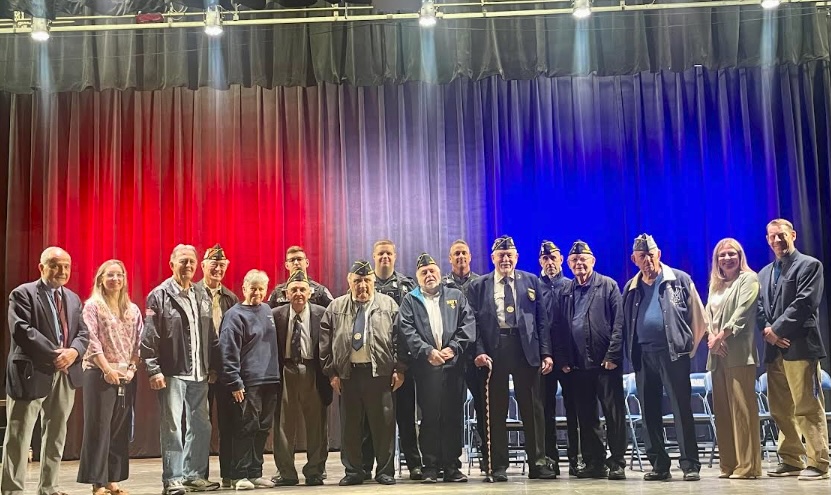NVD staff, students, and community leaders thank our veterans and honor those who lost their lives preserving our freedom - at the high school's Memorial Day Observance: May 22, 2025!    
#nvdpride, #nvcpride, #nvpride
